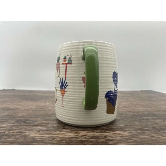 Anthropologie Black Lamb Studio Plant Lady Mug - Picture 4 of 7
